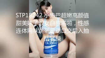 STP18242 小热巴超嫩高颜值甜美妹子双女自慰啪啪，性感连体网袜跳蛋震动口交后入抽插猛操