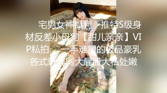 ❤️宅男女神福利，推特S级身材反差小母狗【甜儿亲亲】VIP私拍， 一手难握的极品豪乳各式玩弄胸大屁股大私处嫩