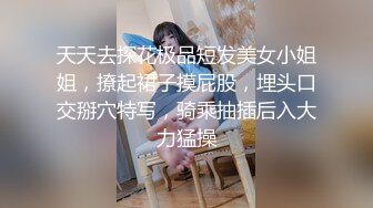 天天去探花极品短发美女小姐姐，撩起裙子摸屁股，埋头口交掰穴特写，骑乘抽插后入大力猛操