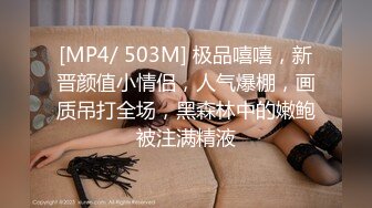 [MP4/ 503M] 极品嘻嘻，新晋颜值小情侣，人气爆棚，画质吊打全场，黑森林中的嫩鲍被注满精液