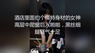 酒店里面约个模特身材的女神高层中爬窗后入啪啪，黑丝细腿骚气十足