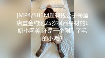 [MP4/501MB]有钱公子哥酒店重金约炮25岁极品身材的E奶小网美 还是一个刚刮了毛的小嫩B