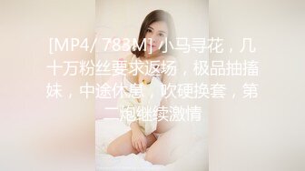 [MP4/ 783M] 小马寻花，几十万粉丝要求返场，极品抽搐妹，中途休息，吹硬换套，第二炮继续激情