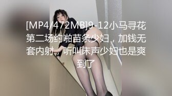 [MP4/472MB]9-12小马寻花第二场约啪苗条少妇，加钱无套内射，听叫床声少妇也是爽到了