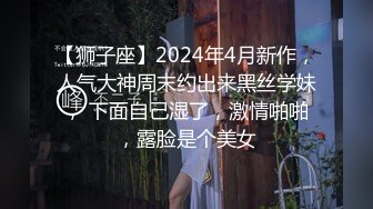 【狮子座】2024年4月新作，人气大神周末约出来黑丝学妹， 下面自己湿了，激情啪啪，露脸是个美女