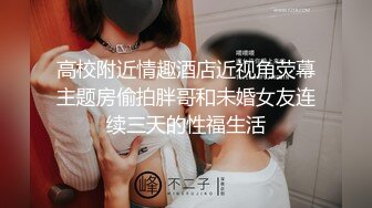 高校附近情趣酒店近视角荧幕主题房偷拍胖哥和未婚女友连续三天的性福生活