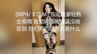 [MP4/ 875M] 东北良家轻熟女偷情 我觉得插嘴插逼没啥区别 你们男的插进去是什么感觉