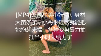 [MP4]外围甜美小妖精，身材太苗条了，小哥很轻松就能把她抱起来操，各种姿势暴力抽插半小时太给力了